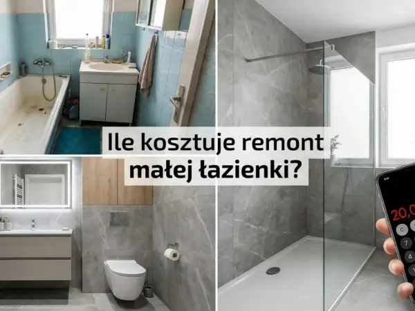 Przed i po remoncie małej łazienki 5m2. Sprawdź, ile kosztuje robocizna i materiały.